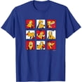 thumbnail image 1 of Pluto Grid of Emotions DTG Print Unisex T-Shirt, 1 of 5