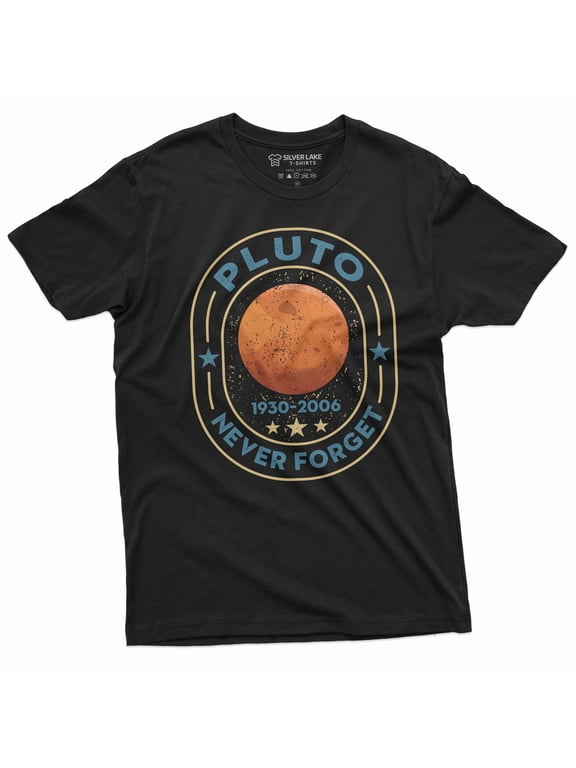 Pluto Neve forget 1930-2006 T-shirt Planets astrology science geeky school T-shirt Funny Gift tee