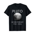 thumbnail image 1 of Pluto never forget space themed Retro T-Shirt, 1 of 5