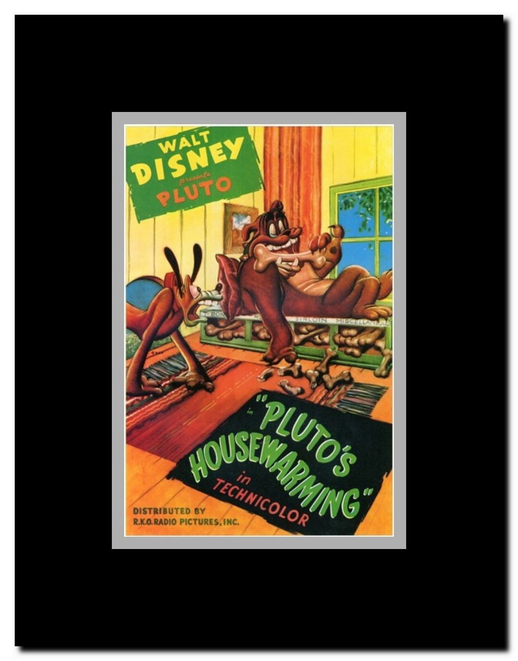 Pluto's Housewarming Framed Movie Poster