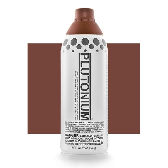 Plutonium 10330US Georgia Clay-Reddish Brown - Satin - 12oz Spray Paint