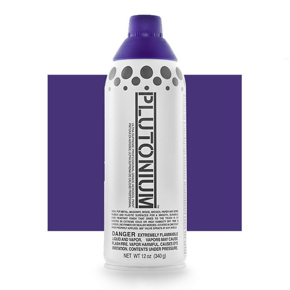 Plutonium 20170US Purple Haze-Deep Purple - Satin - 12oz Spray Paint