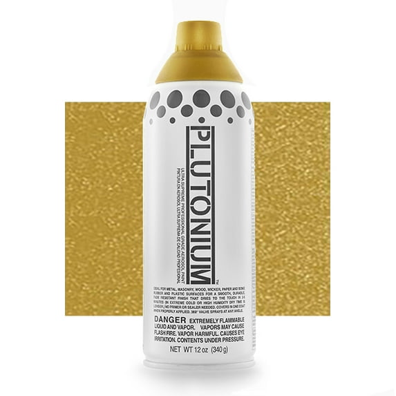 Plutonium 30600 1st Place-Metallic Gold - Satin - 12oz Spray Paint