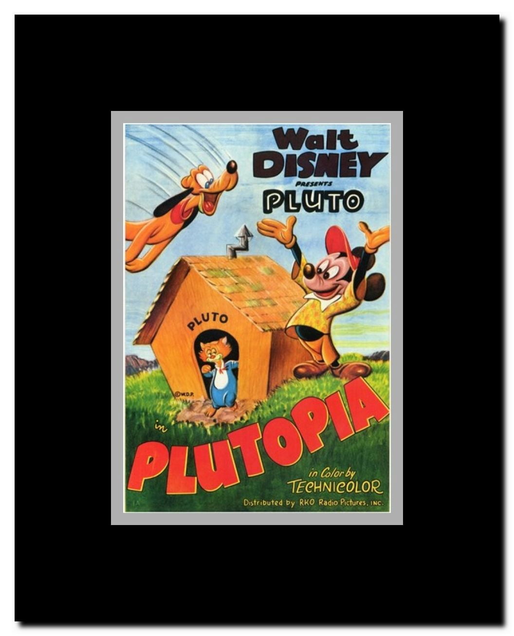 Plutopia Framed Movie Poster