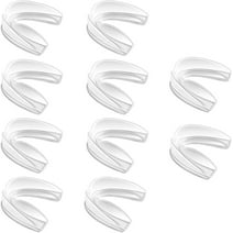 Plutput 10Pcs Teeth Armor Athletic Mouthguards Sport Mouth Guards for  Boxing Hockey Taekwondo Basketball Kickboxing Fit All Mouth Size