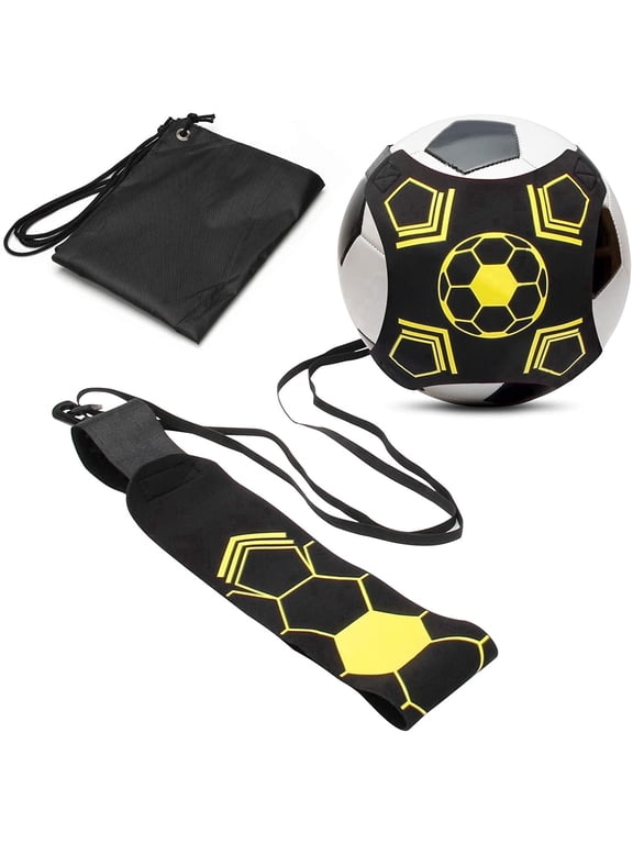 Adjustable Solo Soccer Kick Trainer Football Skills Training Waist Belt for Beginner Kids Teenagers Adult