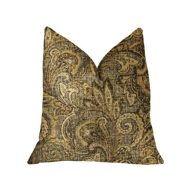 Plutus 12" x 20" Cypress Field Luxury Throw Pillow in Brown