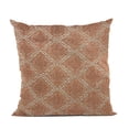 thumbnail image 1 of Plutus Brands Brown Plutus Diamond Luxury Throw Pillow 12 in x 20in, Double Sided 12" x 20", 1 of 2