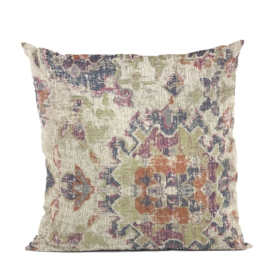 Plutus Brands Multi-Color Plutus Mayan Damask Luxury Throw Pillow 12 in x 20in, Double Sided 12" x 20"