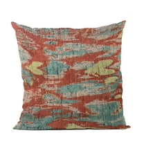 Plutus 12" x 20" Velvet iKat Luxury Throw Pillow in Multi-Color