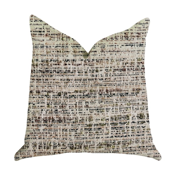 Plutus Secret Sandbox Multi Color Luxury Throw Pillow 12"L x25"W