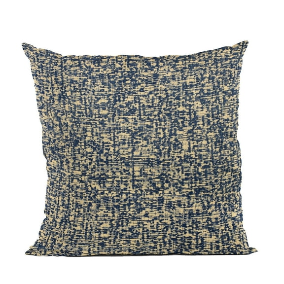 Plutus 16" x 16" Dotted Luxury Throw Pillow in Blue