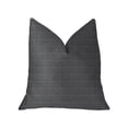 thumbnail image 1 of Plutus 16" x 16" Milan Flare Luxury Throw Pillow in Black and Beige, 1 of 3