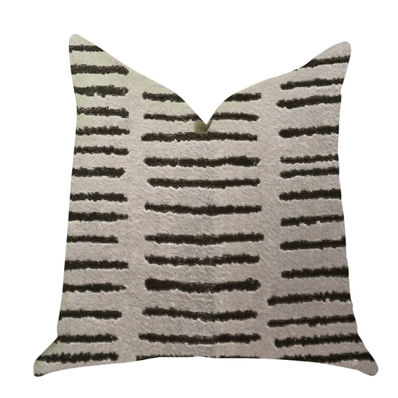Plutus Poetry Lounge  Luxury Throw Pillow in  16"L x16"W