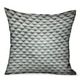 thumbnail image 1 of Plutus 24" x 24" Victorian Charm Dobby Luxury Outdoor Throw Pillow in Blue, 1 of 3