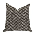 thumbnail image 1 of Plutus Salt and Pepper Pillow in Grey and Black Tones 20"L x20"W, 1 of 3
