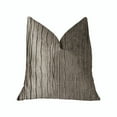thumbnail image 1 of Plutus 20" x 20" Solitude Luxury Throw Pillow in Gray, 1 of 3