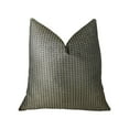 thumbnail image 1 of Plutus Bellevue Brown Handmade Luxury Pillow 20"L x26"W, 1 of 3