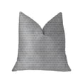 thumbnail image 1 of Plutus 20" x 26" Deluxe Rockland Luxury Throw Pillow in Beige and Silver, 1 of 3