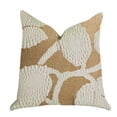 thumbnail image 1 of Plutus 20" x 26" Golden Arabella Vine Luxury Throw Pillow in Bronze Tones, 1 of 3