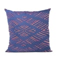 thumbnail image 1 of Plutus Brands Blue Plutus Hypno Abstract Luxury Throw Pillow 20 in x 26in, Double Sided 20" x 26" Standard, 1 of 2