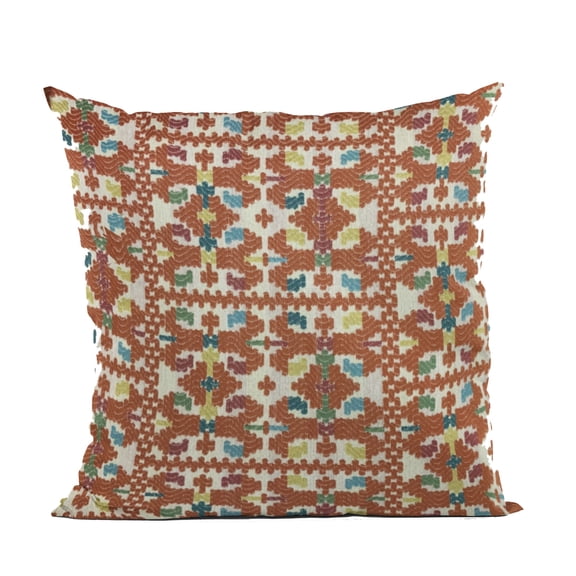 Plutus 20" x 26" Morocco Damask Luxury Throw Pillow in Multi-Color