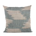 thumbnail image 1 of Plutus 20" x 30" Faded Abstract Luxury Throw Pillow in Blue, 1 of 2