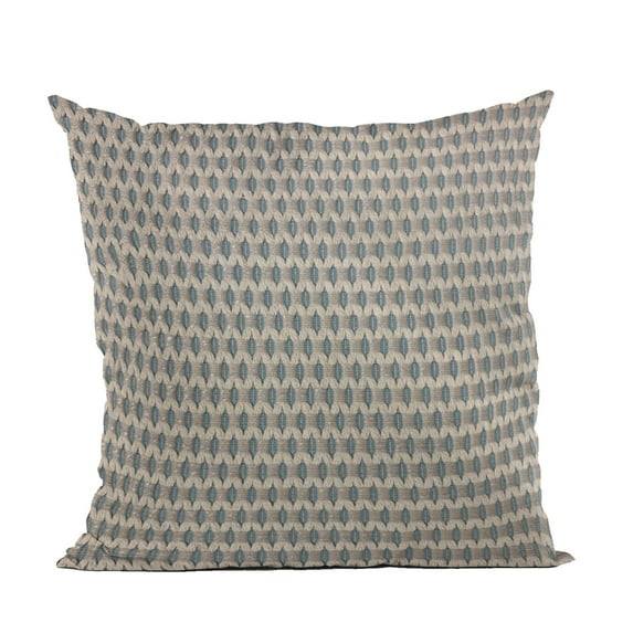 Plutus Brands Blue Plutus Rocks Dot Luxury Throw Pillow 20 in x 30in, Double Sided 20" x 30" Queen