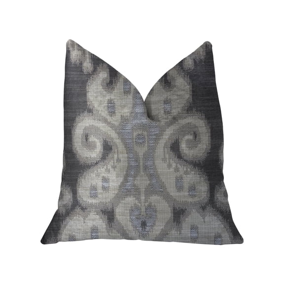 Plutus 20" x 30" Social Butterfly Luxury Throw Pillow in Brown Shades