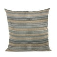 thumbnail image 1 of Plutus 20" x 30" Strings Stripe Luxury Throw Pillow in Blue, 1 of 9