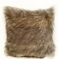 thumbnail image 1 of Plutus Brands PBSF1512-P-2030-DP Gray Wolverine Pelage Animal Faux Fur Luxury Throw Pillow - 20 x 30 in. Queen Size, 1 of 3