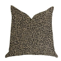 Plutus 20" x 36" Chameleon Luxury Throw Pillow in Bronze and Gold Tone