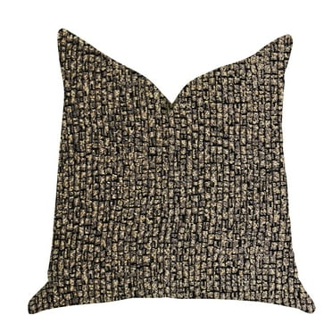 Plutus 20" x 36" Chameleon Luxury Throw Pillow in Bronze and Gold Tone