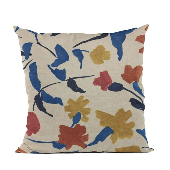 Plutus 22" x 22" Creative Print Graphic Print Luxury Throw Pillow in Multi-Color