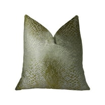Plutus 22" x 22" Venetian Handmade Luxury Pillow in Gold
