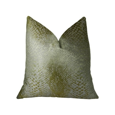 Plutus 22" x 22" Venetian Handmade Luxury Pillow in Gold