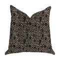 thumbnail image 1 of Plutus Carbonado Mine Throw Pillow in Black and White 24"L x24"W, 1 of 3