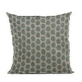 thumbnail image 1 of Plutus Brands Blue Eyelashes Dot Luxury Throw Pillow-Size:24" x 24", 1 of 9