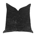 thumbnail image 1 of Plutus Onyx Caviar Velvet Throw Pillow in Black  24"L x24"W, 1 of 3