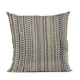 thumbnail image 1 of Plutus Brands Blue Plutus Weave Stripe Luxury Throw Pillow 24 in x 24in, Double Sided 24" x 24", 1 of 9