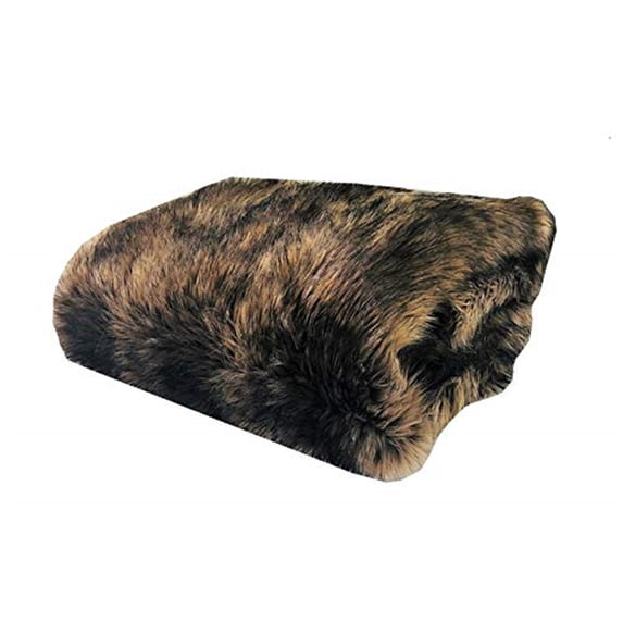 Plutus Mountain Coyote Handmade Luxury Throw 60"W x 48"L