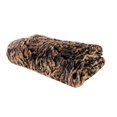 thumbnail image 1 of Plutus 60" x 96" Jungle Cat Faux Fur Luxury Throw in Brown and Beige, 1 of 3