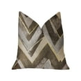 thumbnail image 1 of Plutus 18" x 18" Badger Cove Luxury Throw Pillow in Brown, 1 of 3