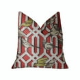 thumbnail image 1 of Plutus Bird Forest Multicolor Luxury Throw Pillow, 1 of 3