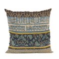 thumbnail image 1 of Plutus Brands Blue Plutus Ancient Border Luxury Throw Pillow 20 in x 30in, Double Sided 20" x 30" Queen, 1 of 2
