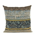 thumbnail image 1 of Plutus Brands Blue Plutus Ancient Border Luxury Throw Pillow 26 in x 26in, Double Sided 26" x 26", 1 of 9