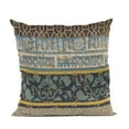 thumbnail image 1 of Plutus Brands Blue Plutus Ancient Border Luxury Throw Pillow 20 in x 26in, Double Sided 20" x 26" Standard, 1 of 2