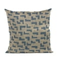 thumbnail image 1 of Plutus Brands Blue Plutus Angles Abstract Luxury Throw Pillow 22 in x 22in, Double Sided 22" x 22", 1 of 2