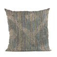 thumbnail image 1 of Plutus Brands Blue Plutus Diamond Jacquard Luxury Throw Pillow 26 in x 26in, Double Sided 26" x 26", 1 of 2