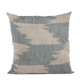thumbnail image 1 of Plutus Brands Blue Plutus Faded Abstract Luxury Throw Pillow 20 in x 20in, Double Sided 20" x 20", 1 of 2